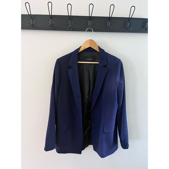 Banana Republic Open Front Blue Blazer - Picture 1 of 3